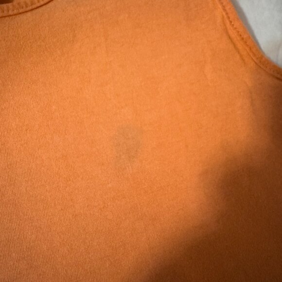 Vintage 1990s Player's Club Orange Women's Shirts | 100% Cotton | Women’s M - Picture 6 of 6